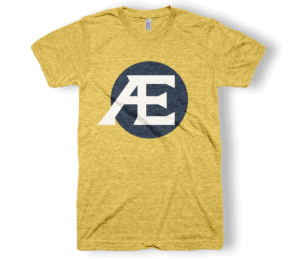 The Aesthetic Dept AE ligature t-shirt
